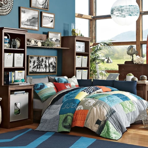 Pottery Barn Teen Other - Full Size Surf Patchwork PotteryBarn-Comforter